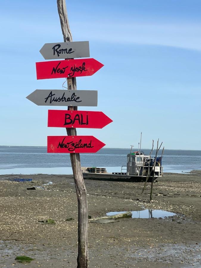 Tiny House Famille Nature Cap Ferret Claouey Buitenkant foto