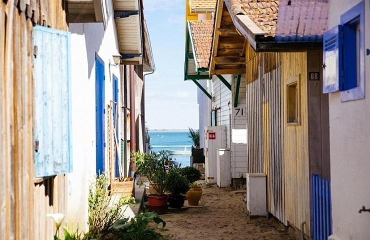 Tiny House Famille Nature Cap Ferret Claouey Buitenkant foto